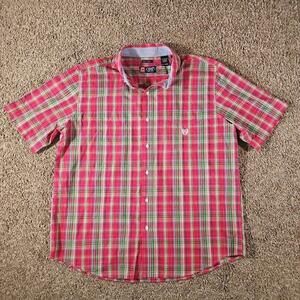 Chaps EasyCare XL ShortSleeve Button Down Embroidered Pocket